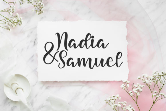 Happy Valentina Font PNG with transparent background - Preview 3