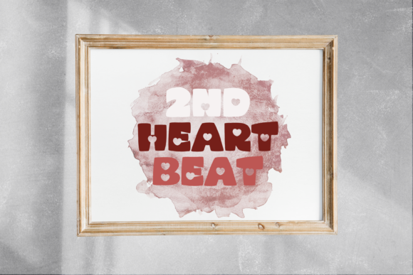 Heartbeat Font - Preview 4