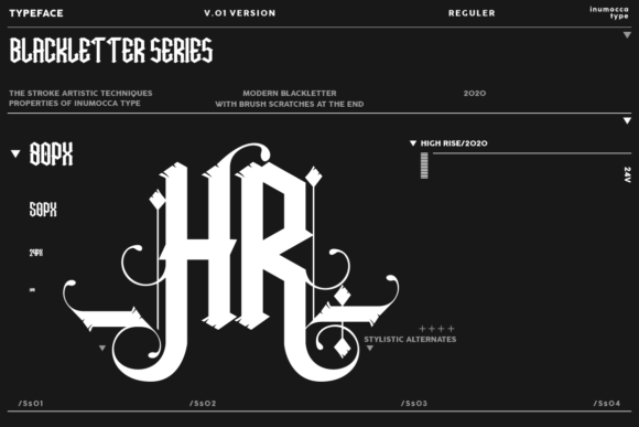 High Rise Font - Preview 2