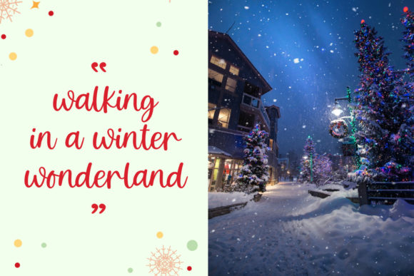 Holiday Wishes Font PNG with transparent background - Preview 3