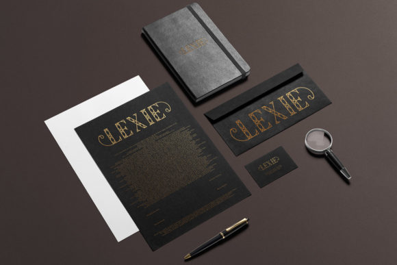 Lexie Font PNG with transparent background - Preview 2