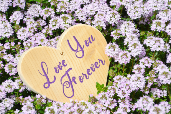 Lovely Letters Font PNG with transparent background - Preview 1