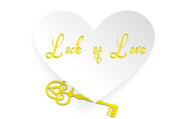 Lovely Letters Font PNG with transparent background - Preview 3