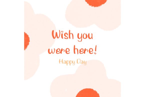 Orange Marmalade Font PNG with transparent background - Preview 5