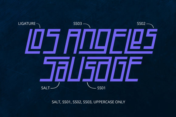 Salagiatec Font PNG with transparent background - Preview 5