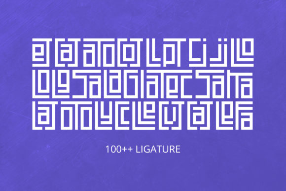 Salagiatec Font PNG with transparent background - Preview 6