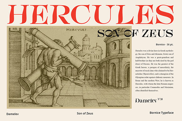 Bornice Font - Preview 1