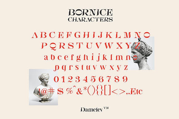 Bornice Font - Preview 2