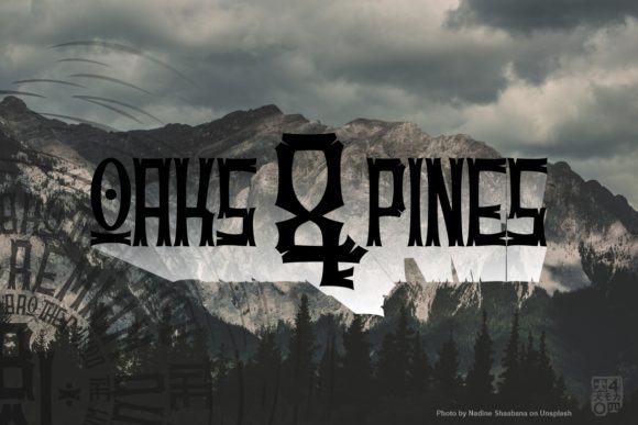 Brother Wood Font - Preview 6
