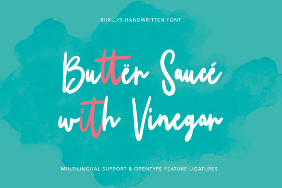 Bubllys Font - Preview 1