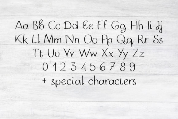 Children Love Note Font - Preview 3