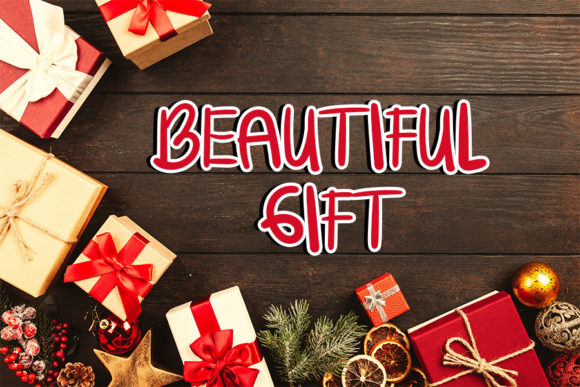 Christmas Winter Font - Preview 1