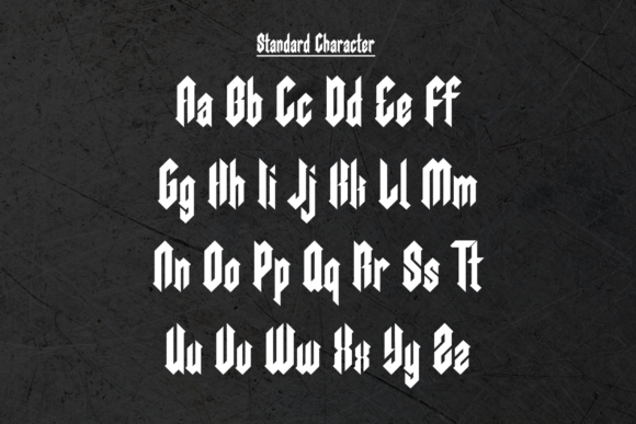 Darkness Font - Preview 6