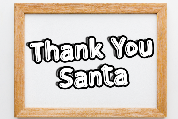 Dear Santa Font - Preview 2