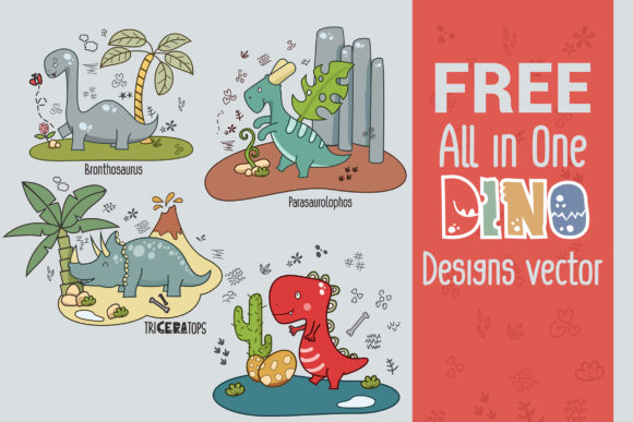 Dinkebilo Dino Font - Preview 1