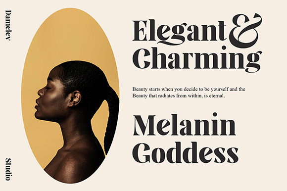 Elika Gorica Font PNG with transparent background - Preview 3
