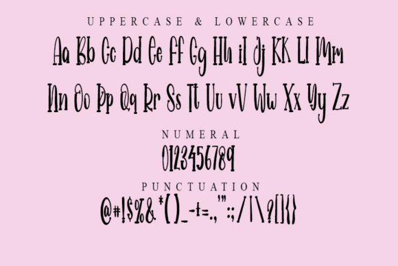 Farmhouse Recipe Font - Preview 3