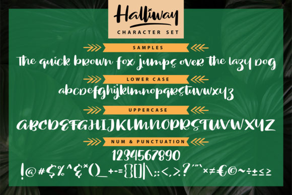 Halliway Font - Preview 4
