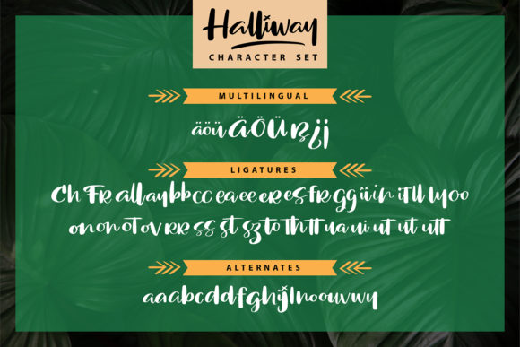 Halliway Font - Preview 5