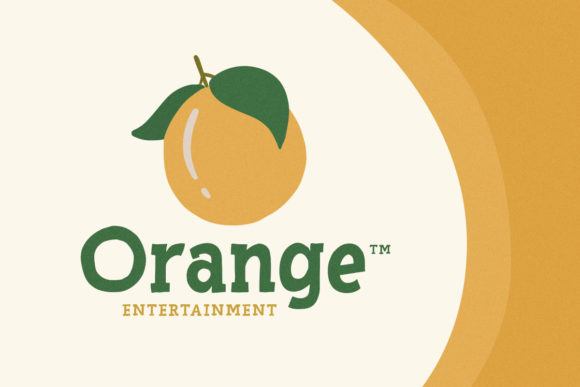 Lemonade & Peach Font PNG with transparent background - Preview 1