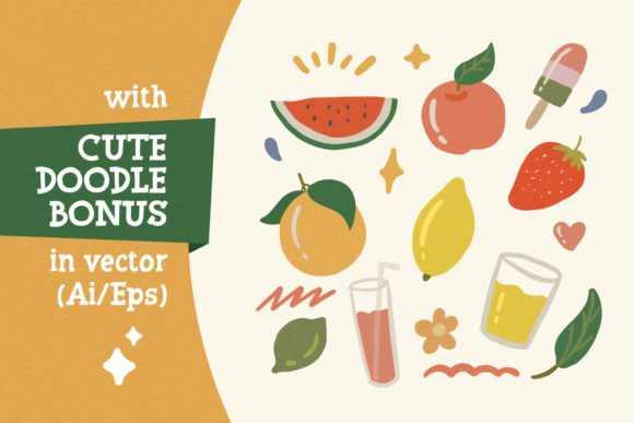 Lemonade & Peach Font font preview - 5