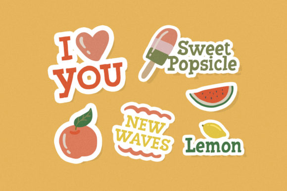 Lemonade & Peach Font font preview - 6