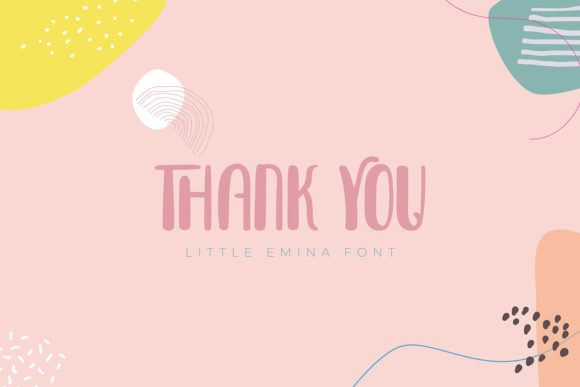Little Elmina Font PNG with transparent background - Preview 5