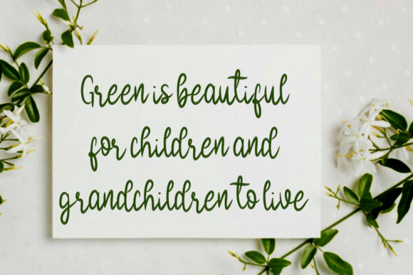 Beautiful Handmade Font - Preview 1