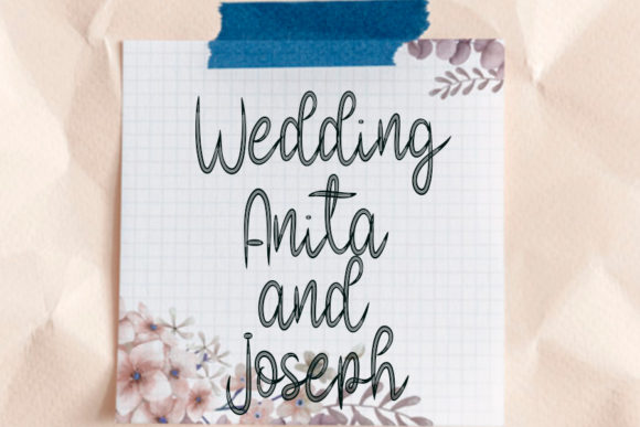 Beautiful Handmade Font - Preview 3
