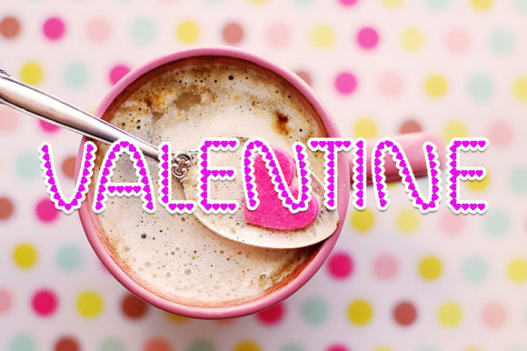 Color Hearts Font - Preview 2