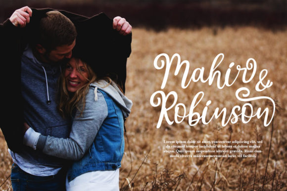 Come Valentine Font - Preview 3