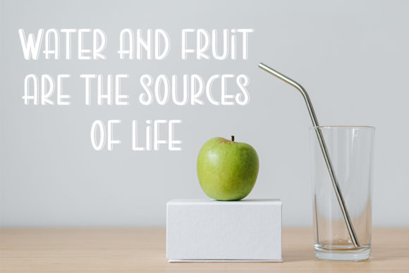 Green Apple Font - Preview 2