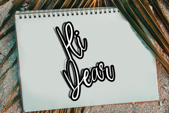 Happy December Font - Preview 2