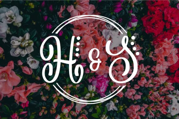 Hello Monogram Font font preview - 3