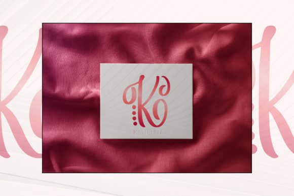Hello Monogram Font font preview - 4
