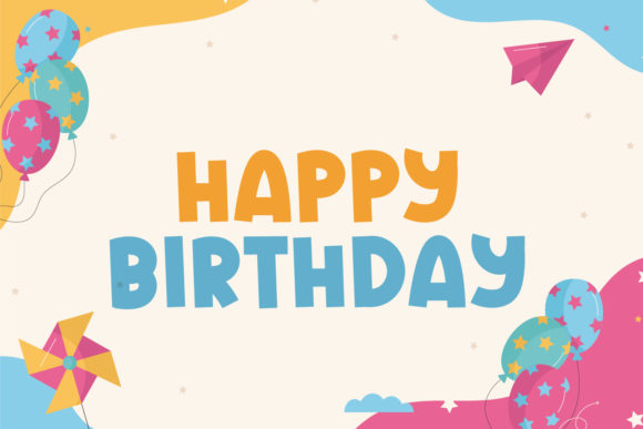 Kidsco Font PNG with transparent background - Preview 1