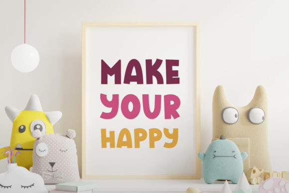 Kidsco Font PNG with transparent background - Preview 2