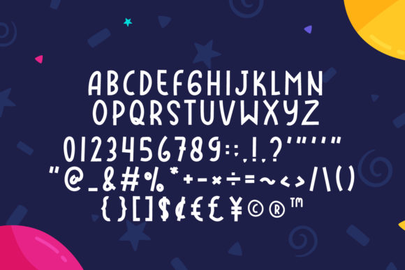 Kidstoy Font - Preview 4