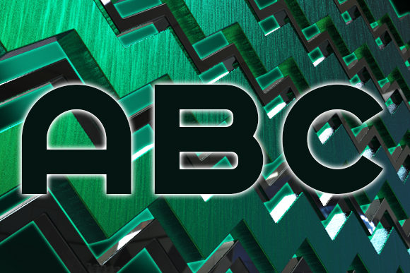 Rickrack Font PNG with transparent background - Preview 2