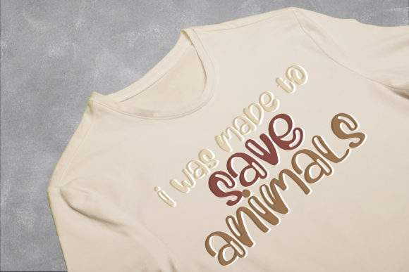 Animal Parade Font PNG with transparent background - Preview 5