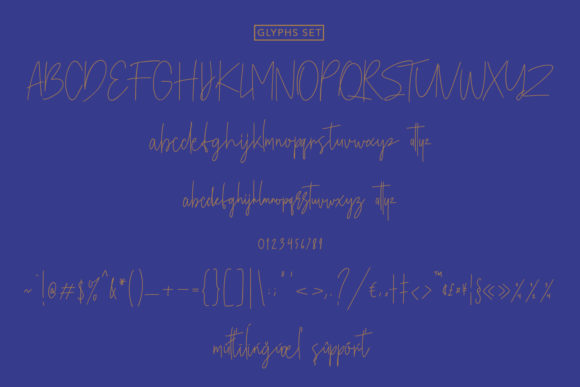 Balmersmith Font - Preview 6