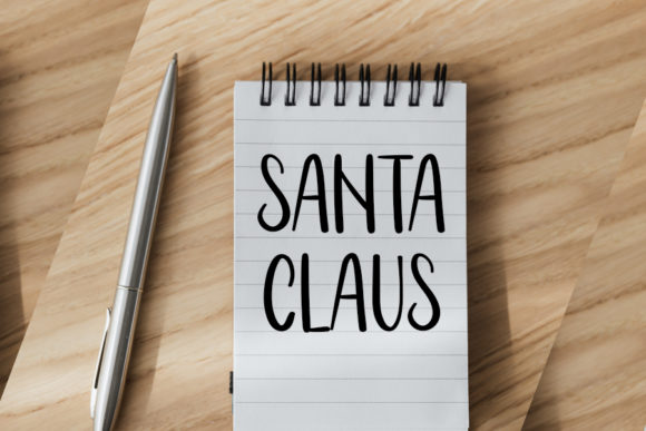 December Farmhouse Font PNG with transparent background - Preview 3
