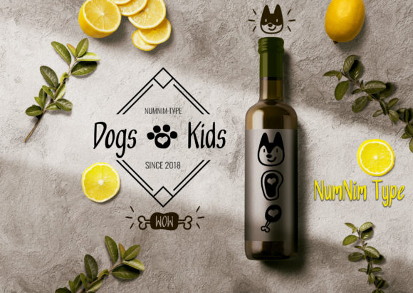 Dogs Love Kids Font - Preview 4