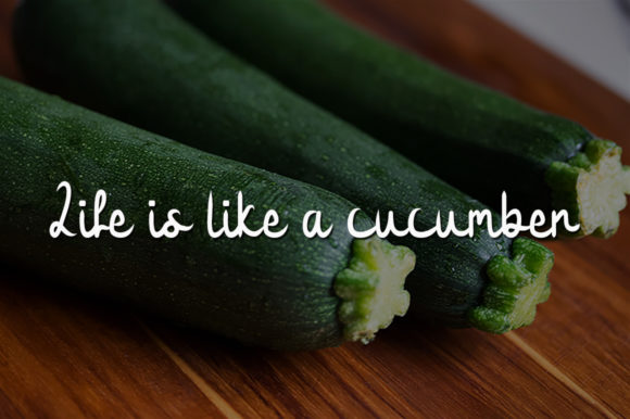 Fresh Cucumber Font - Preview 2