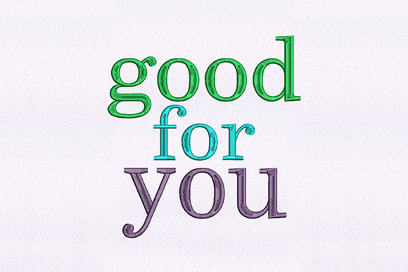 Good for You Text