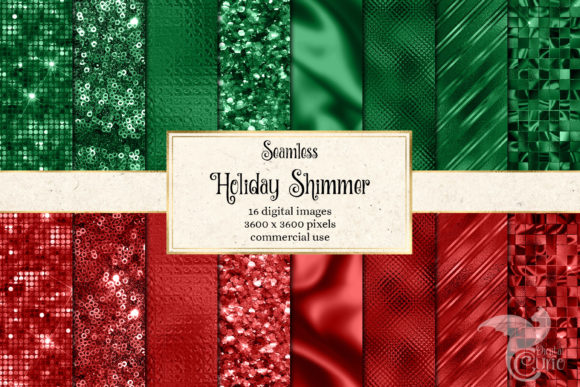 Holiday Shimmer Digital Paper