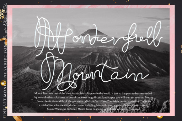Just Thought Font PNG with transparent background - Preview 1
