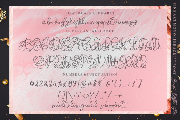 Just Thought Font PNG with transparent background - Preview 5