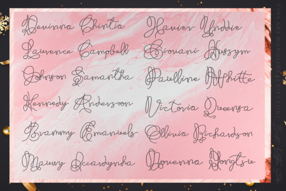 Just Thought Font PNG with transparent background - Preview 6