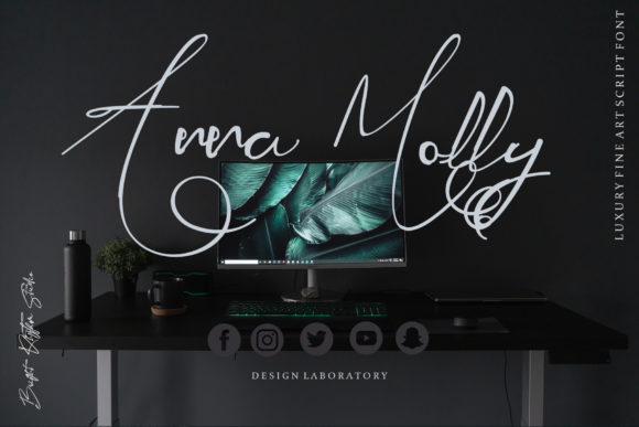 Mauthy Gheoise Font PNG with transparent background - Preview 3